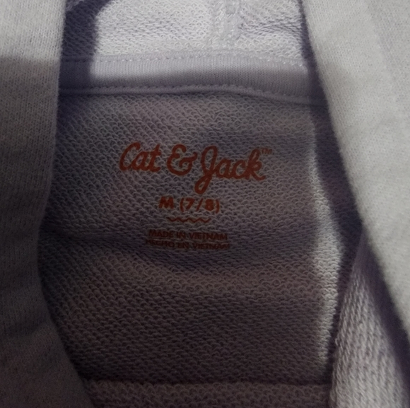 Girls size M purple hoodie - Picture 3 of 3